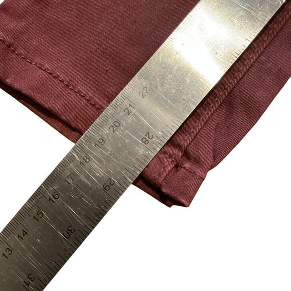 Dip Jeans Women's Size 10 Red Skinny Mid Rise Denim Stretch Dark Wash Cas… - Picture 8 of 8